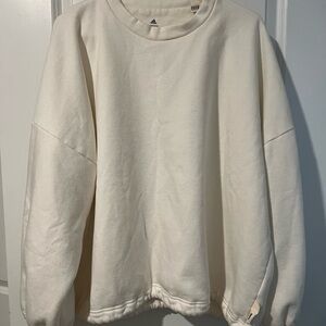 Adidas Women’s Off-White Crewneck Sweater